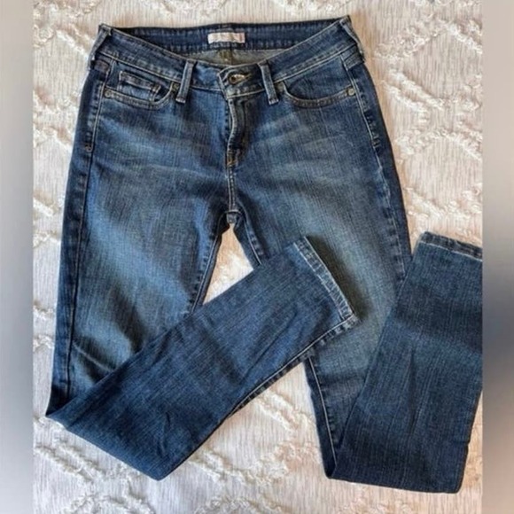 Levi's Denim - Levi's Low Skinny 545 Women's Blue Jeans Size 4M